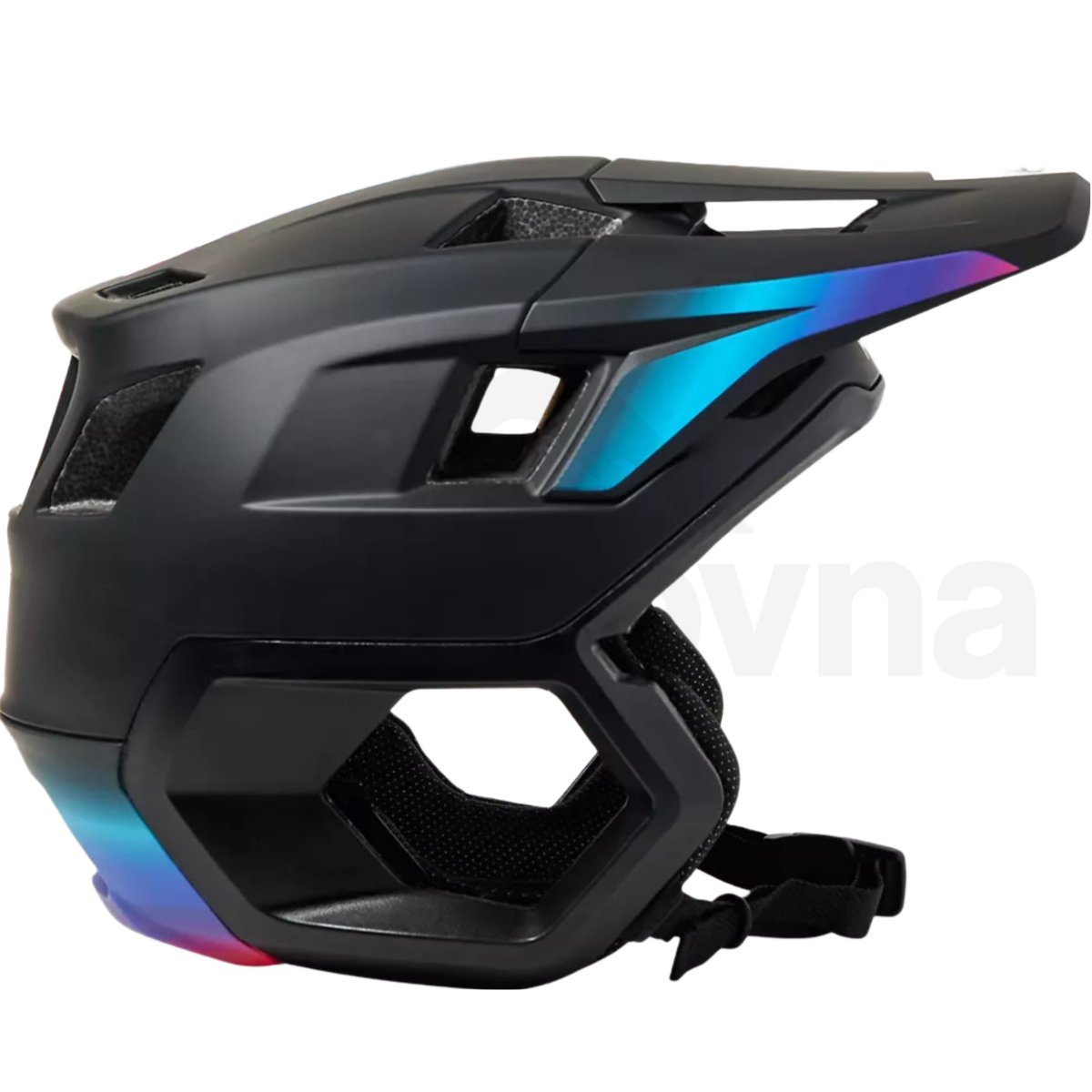 Cyklo helma Fox Dropframe Pro - černá