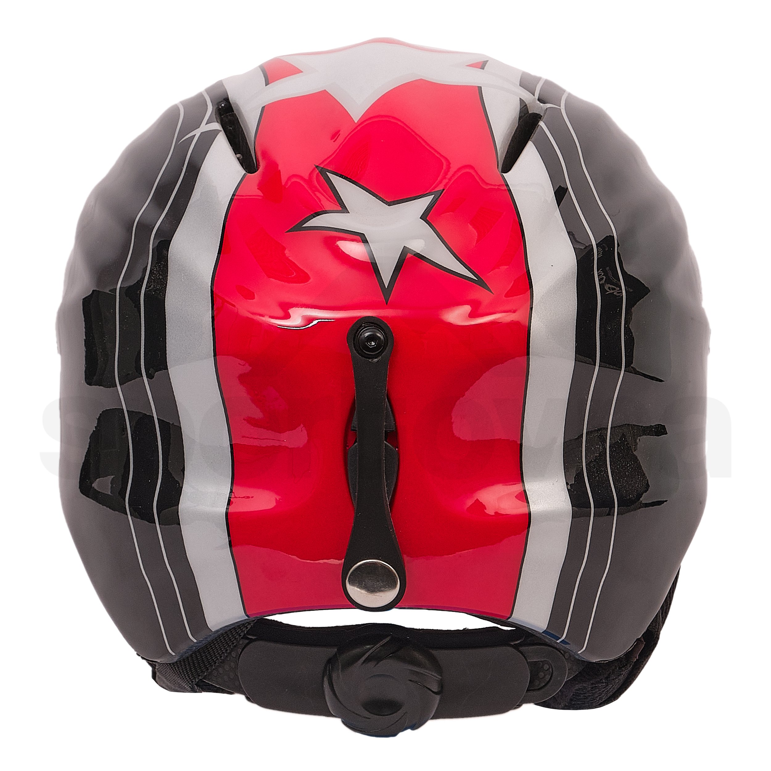 Lyžařská helma TecnoPro Star Jr - černá/červená