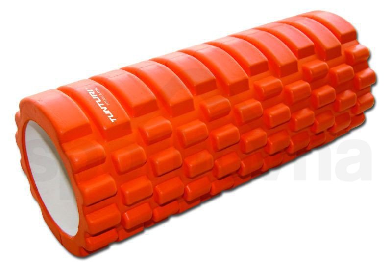 Masážní válec Foam Roller Tunturi 33 cm/13 cm - oranžová