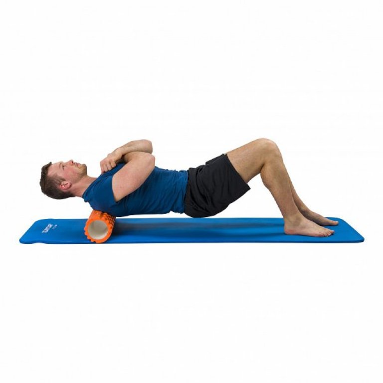 Masážní válec Foam Roller Tunturi 61 cm/13 cm - oranžová