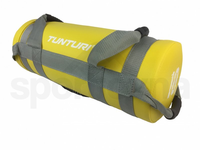Posilovací vak Tunturi 10 kg Strengthbag - žlutý