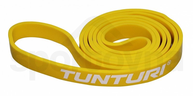 Posilovací guma Tunturi Power Band Light - žlutá
