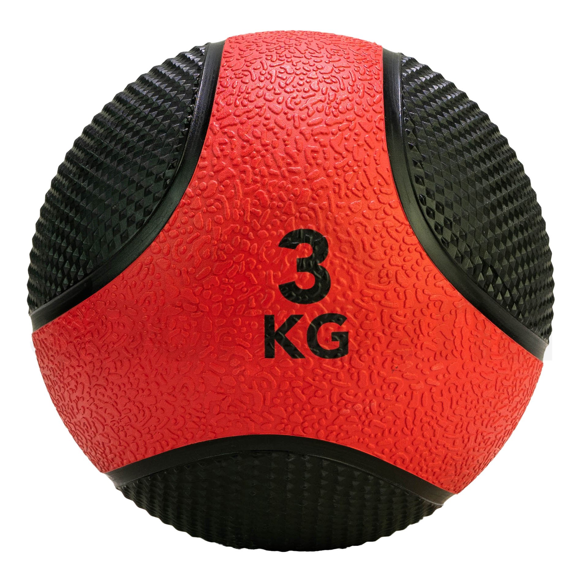 Medicinbal 3 kg Tunturi - červená/černá