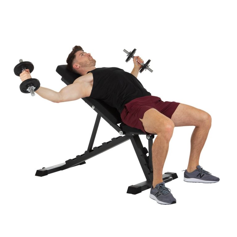 Posilovací lavice Finnlo Incline Bench - černá