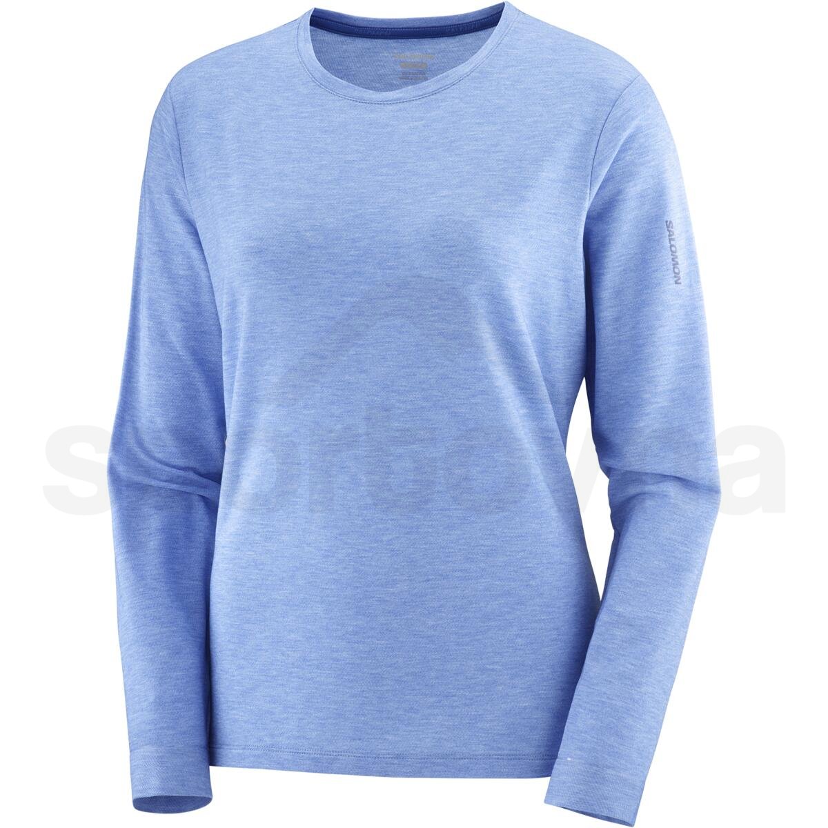 Tričko Salomon Essential Tencel LS Tee W - modrá