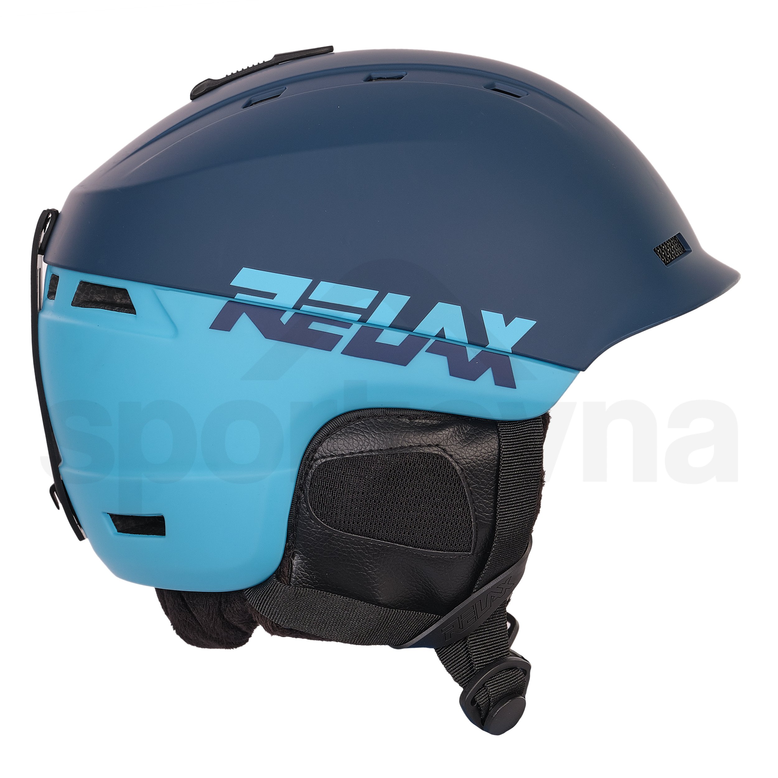 Lyžařská helma Relax Compact RH26 - modrá