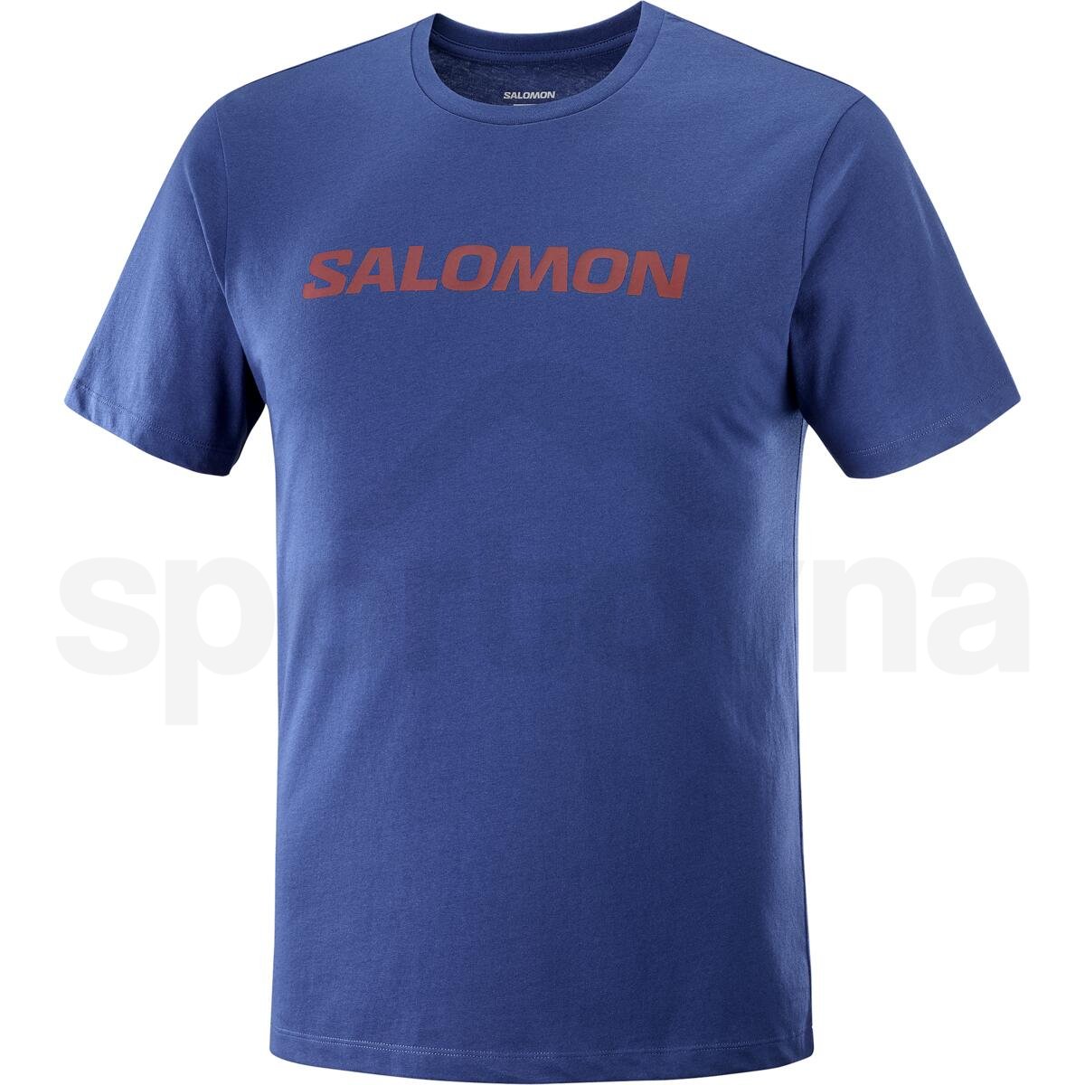 Tričko Salomon Outlife Logo Tee M - modrá