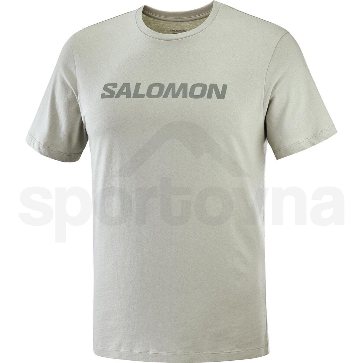 Tričko Salomon Outlife Logo Tee M - šedá