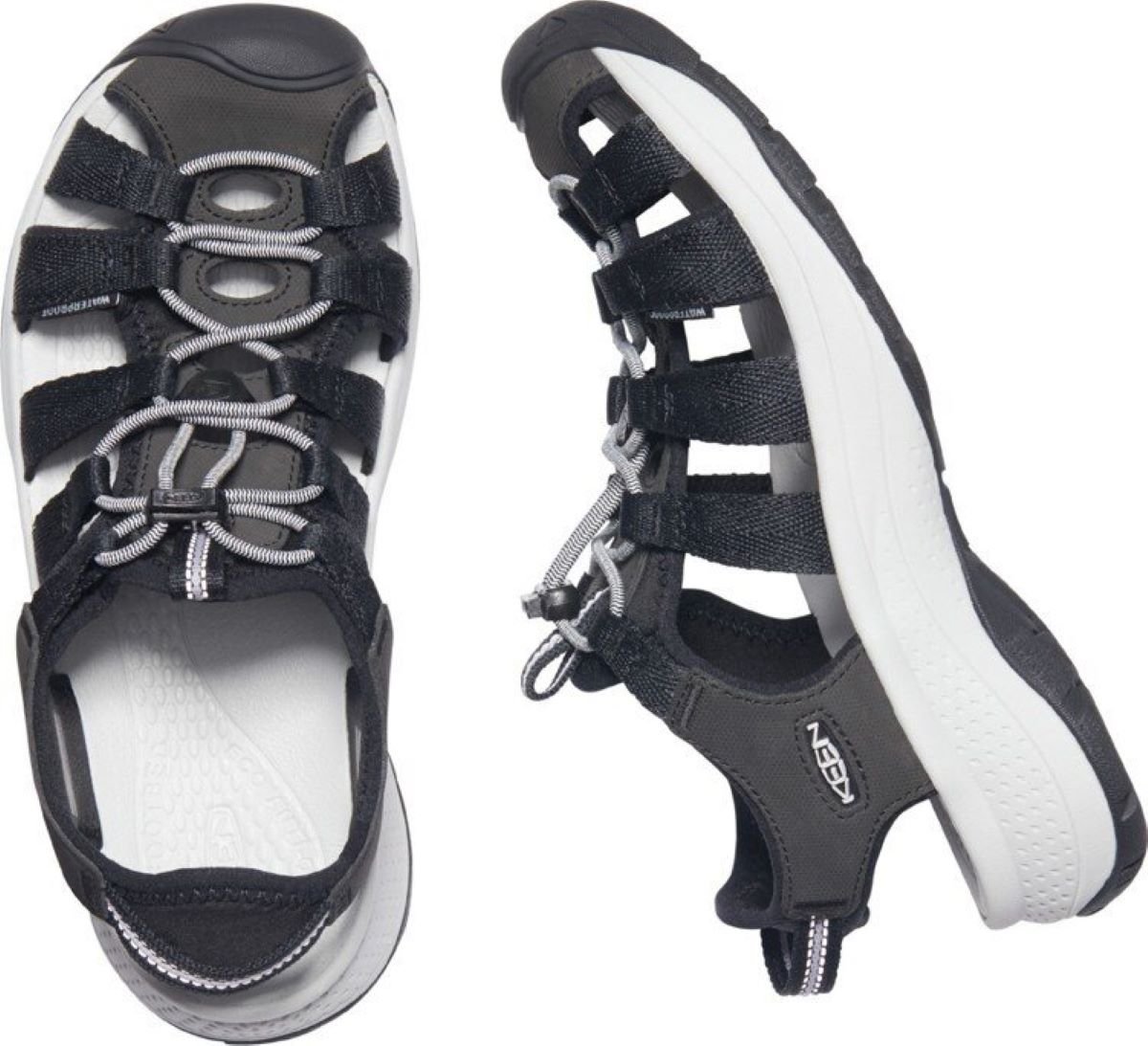 Sandále Keen ASTORIA WEST SANDAL W - čierna/sivá