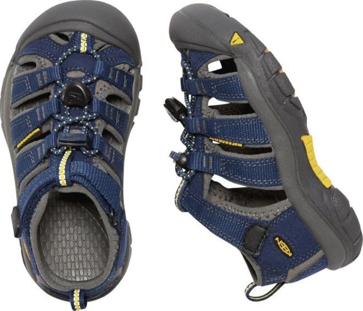 Detské outdoorové sandále Keen NEWPORT H2 K - tmavomodrá