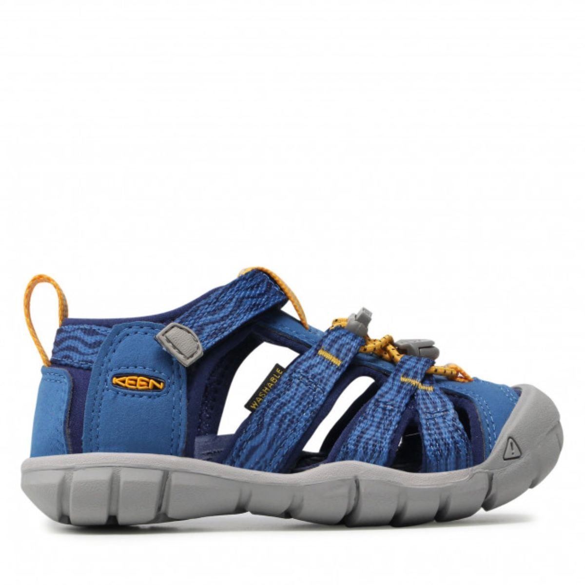 Sandále Keen SEACAMP II CNX J - modrá/oranžová