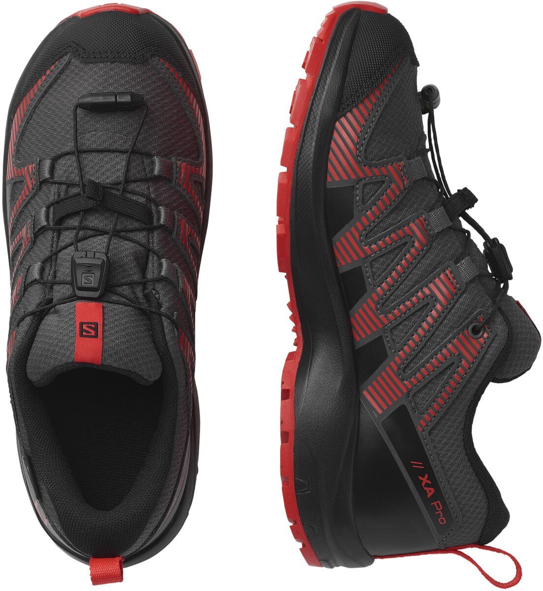 Topánky Salomon XA PRO V8 CSWP J - čierna/červená