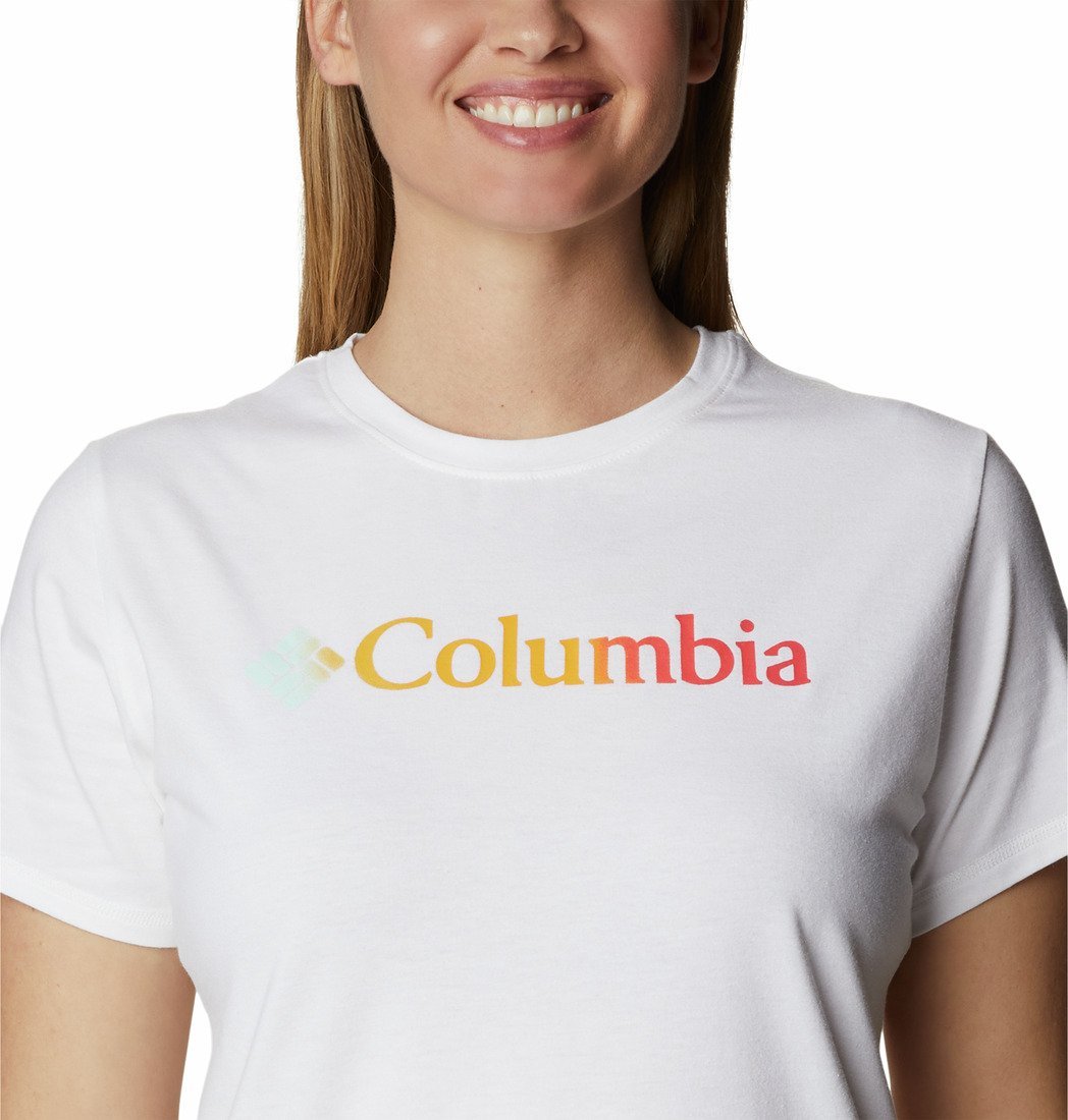 Tričko Columbia Sun Trek™ SS Graphic Tee W - biela