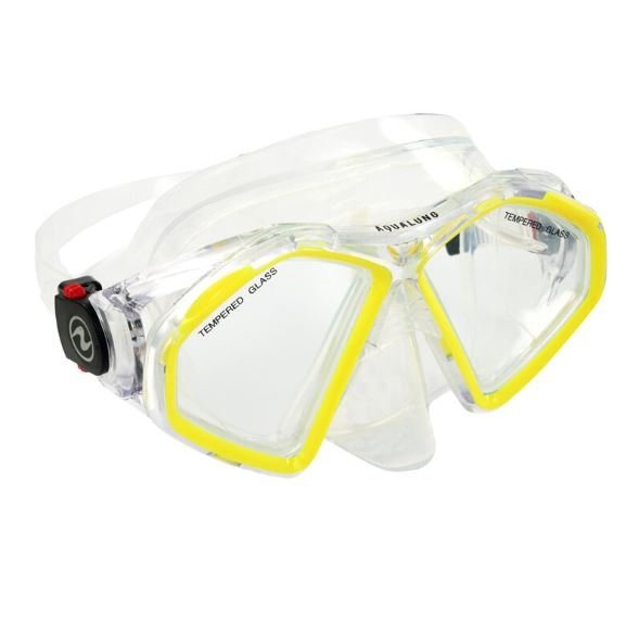 Potápačské okuliare AquaLung HAWKEYE SN - transparentná/žltá