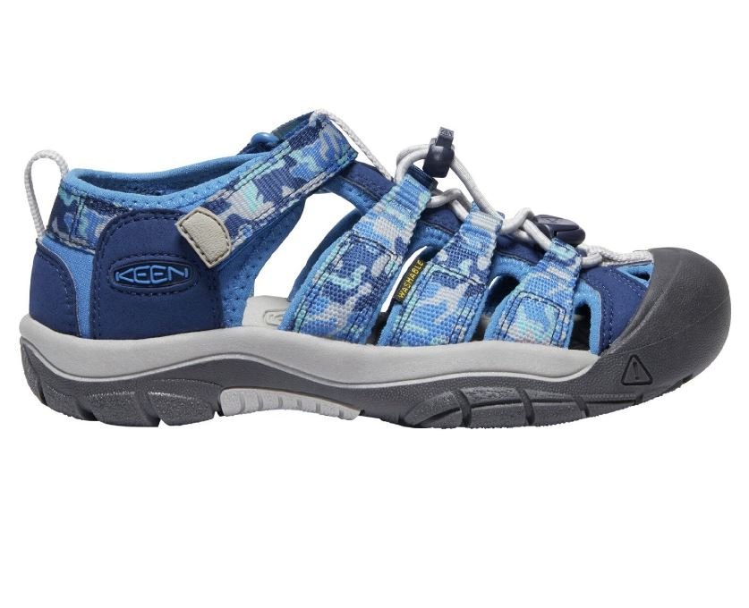 Detské sandále Keen NEWPORT H2 Y - maskáčová modrá