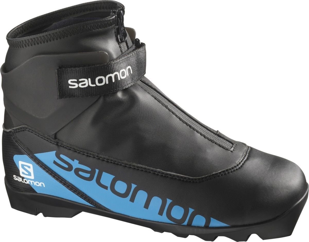 Topánky na bežky Salomon R/Combi Prolink J - Black/Blue