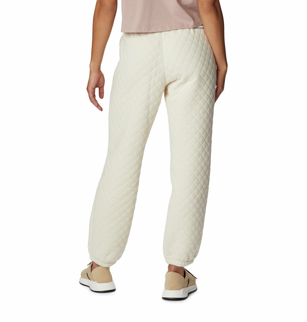 Tepláky Columbia Lodge™ Quilted Jogger W - biela