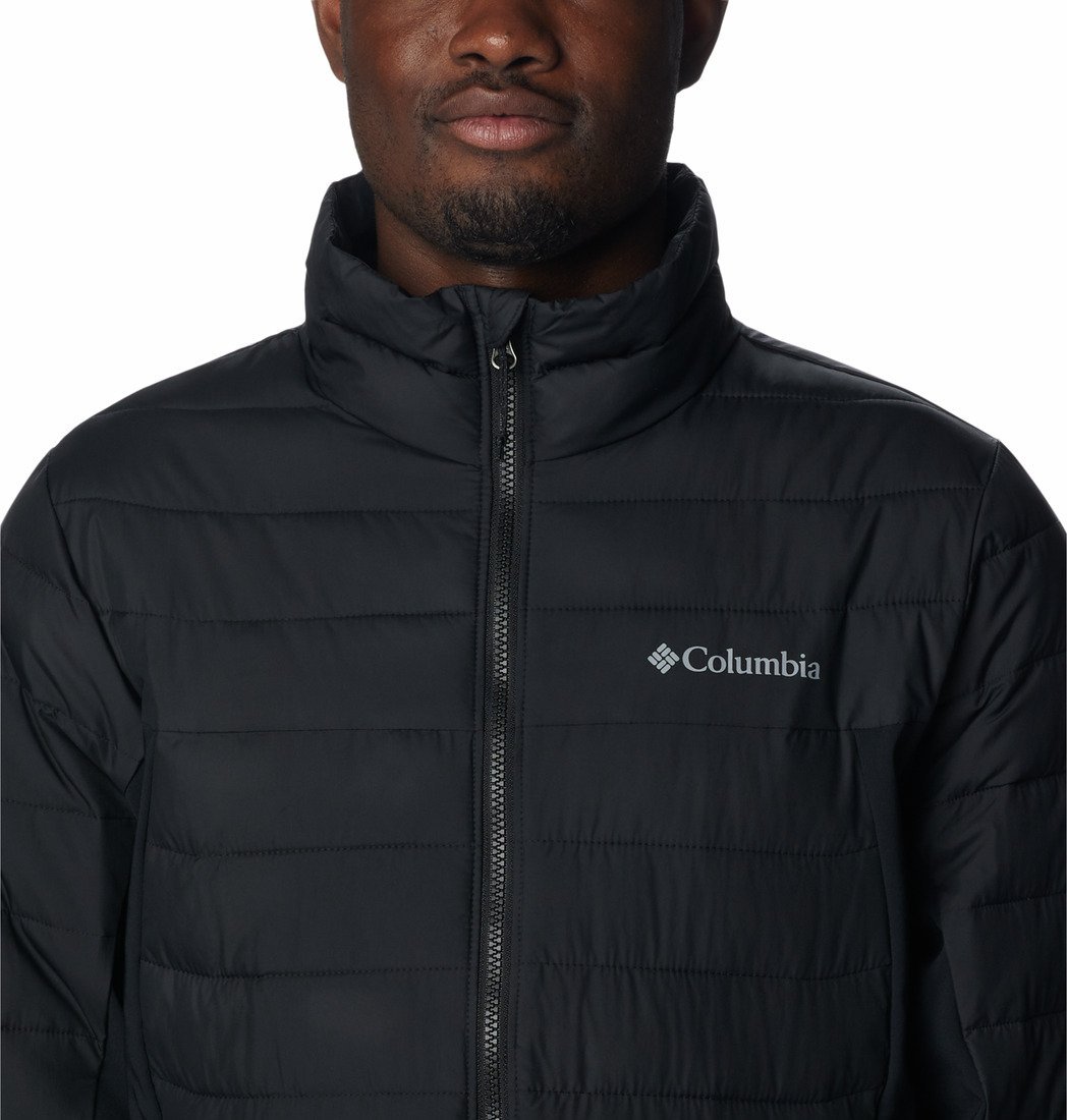 Bunda Columbia Powder Lite™ Hybrid Jacket M - čierna