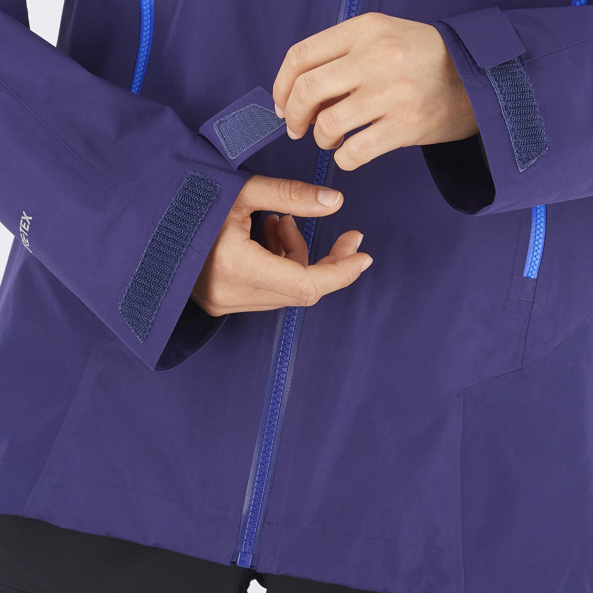 Bunda Salomon Outline GTX® Hybrid Jkt W Jacket - modrá
