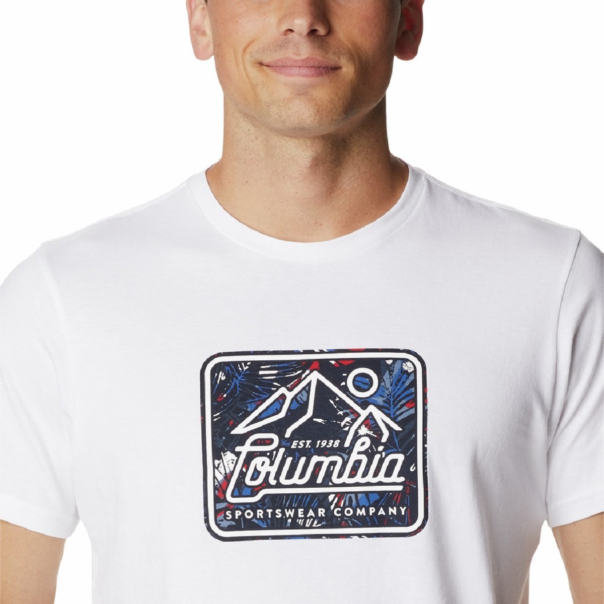 Tričko Columbia Rapid Ridge™ Graphic Tee M - biela