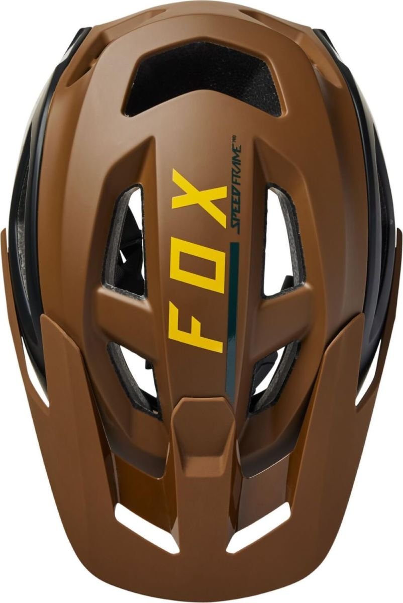 Cyklistická prilba Fox Speedframe Pro Blocked Mips - hnedá