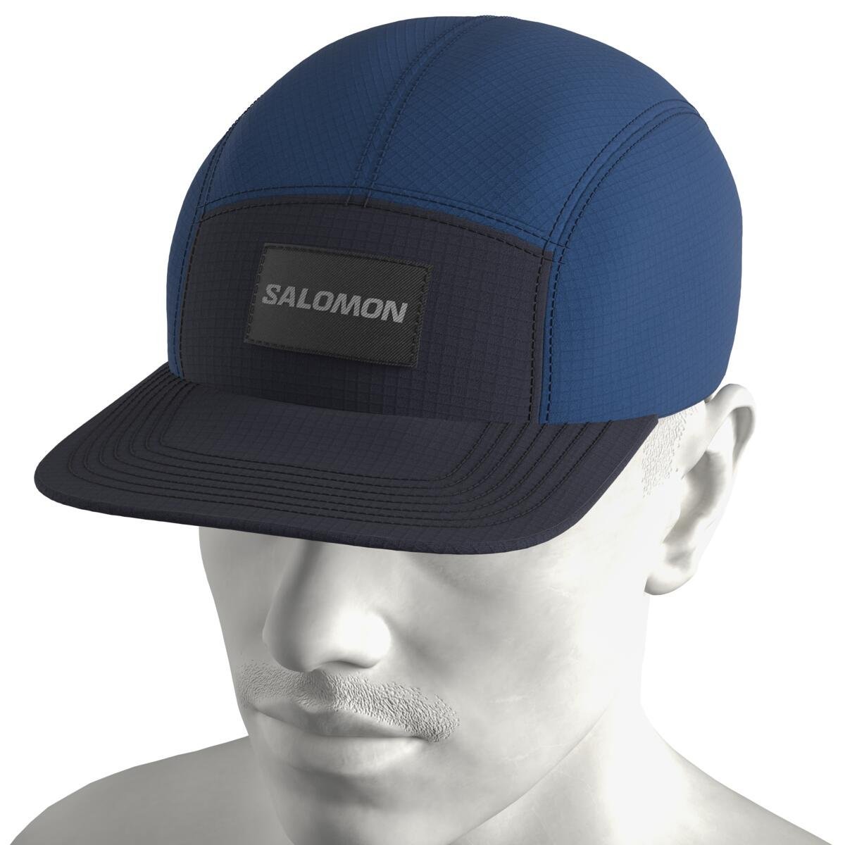 Salomon Bonatti WP päťpanelová čiapka - modrá