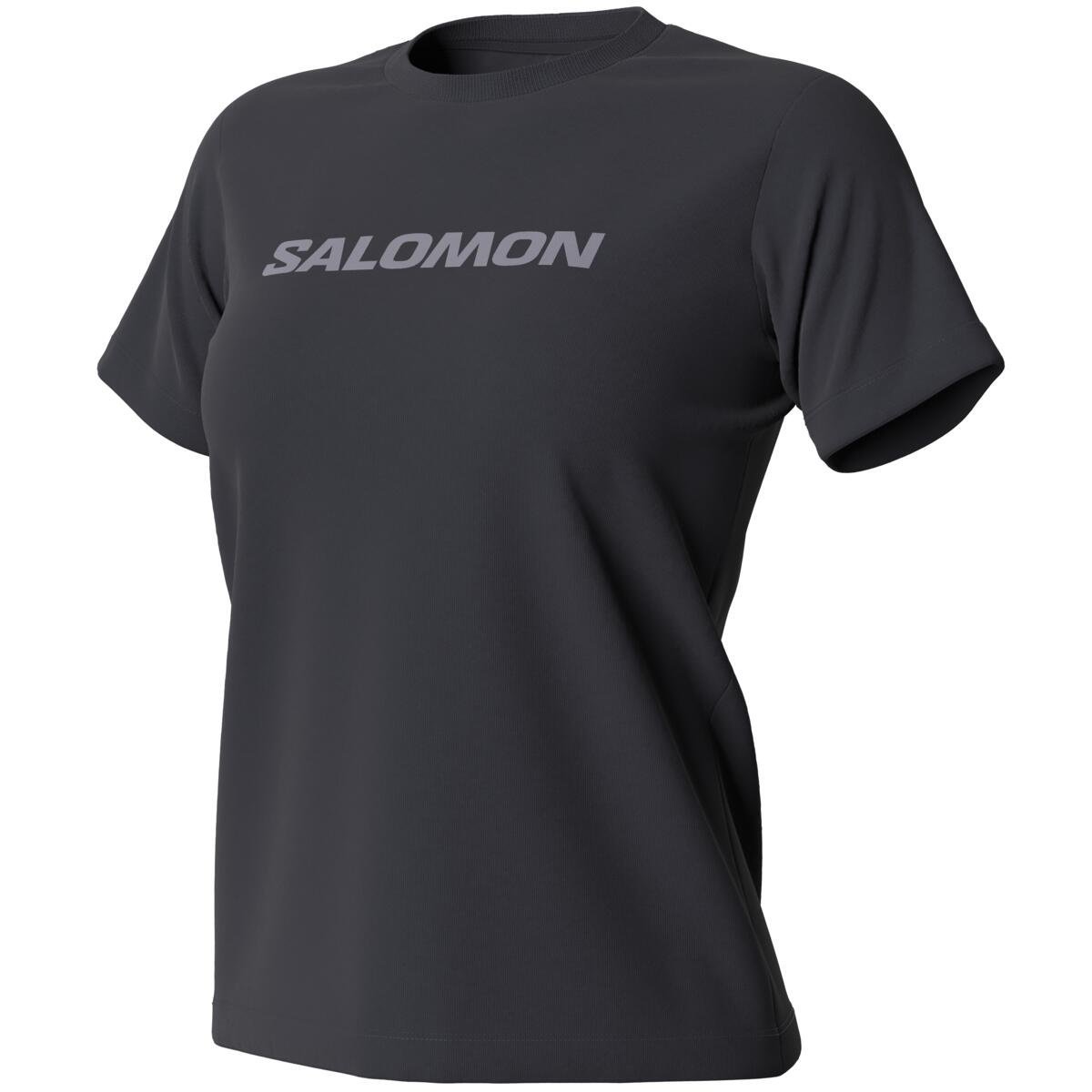 Tričko Salomon Outlife Big Logo W - čierna