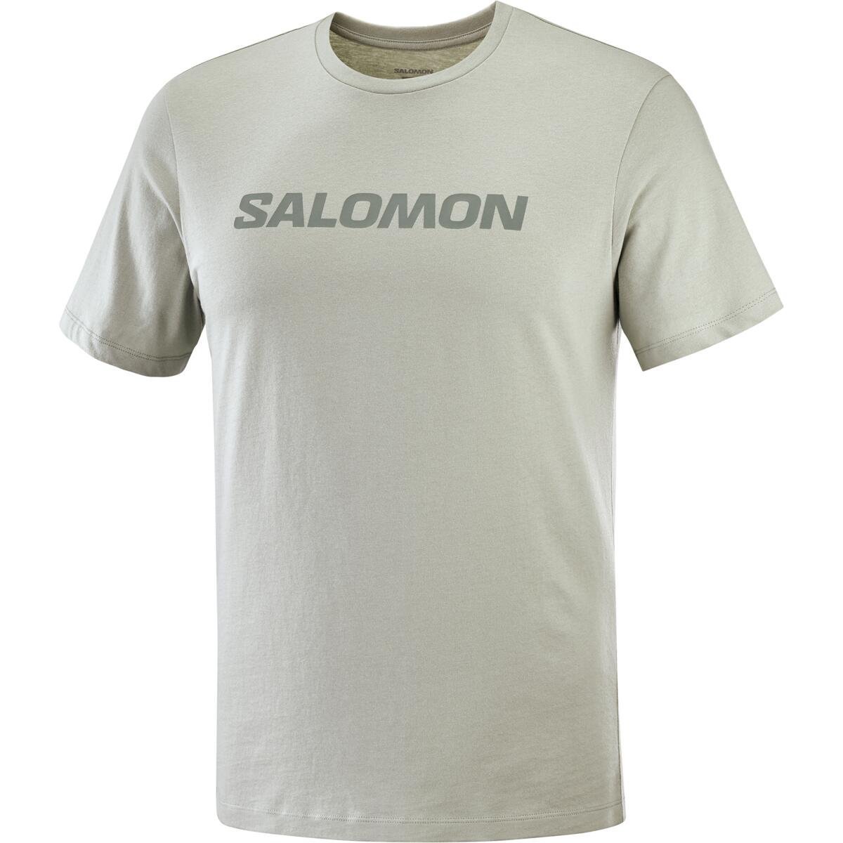 Tričko Salomon Outlife Logo Tee M - béžová
