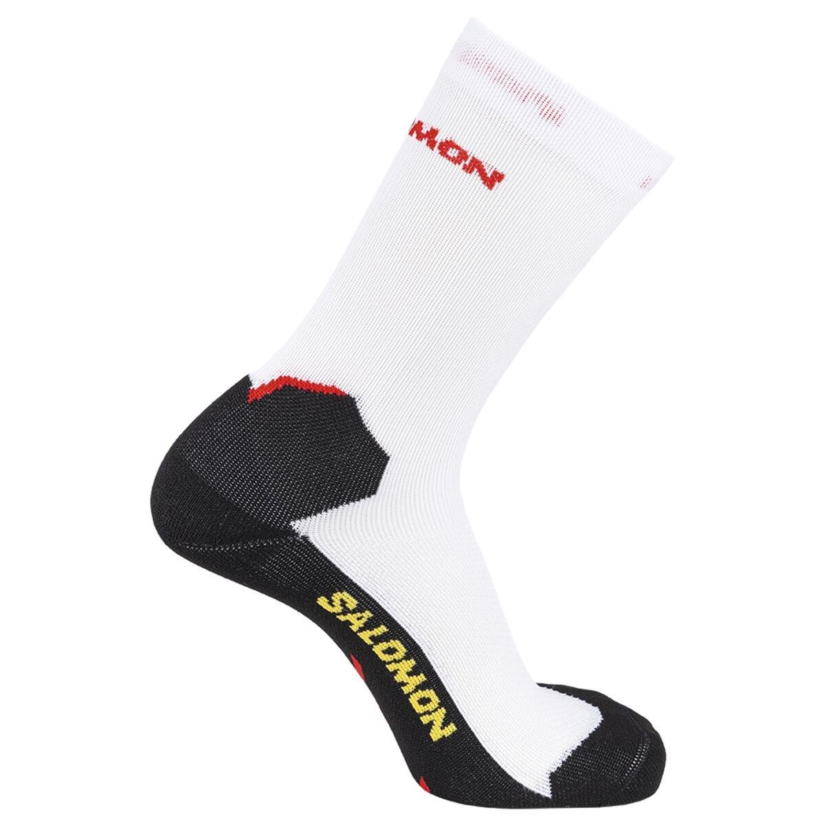 Ponožky Salomon Speedcross Crew - biela