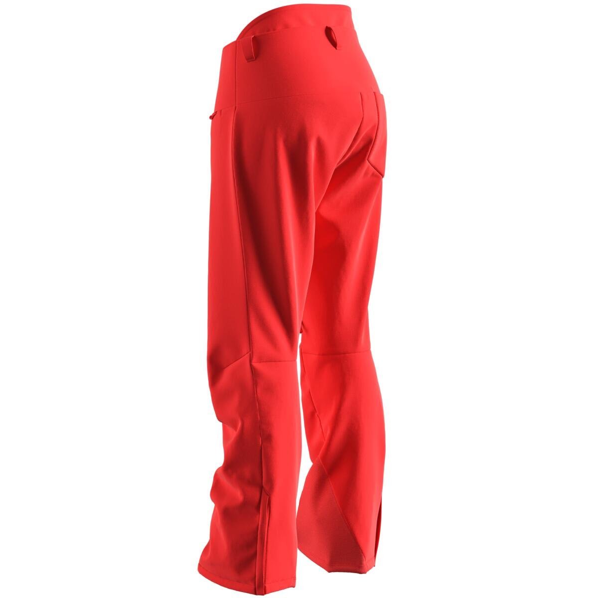 Nohavice Salomon Brilliant Pants (štandardná dĺžka) W - červená
