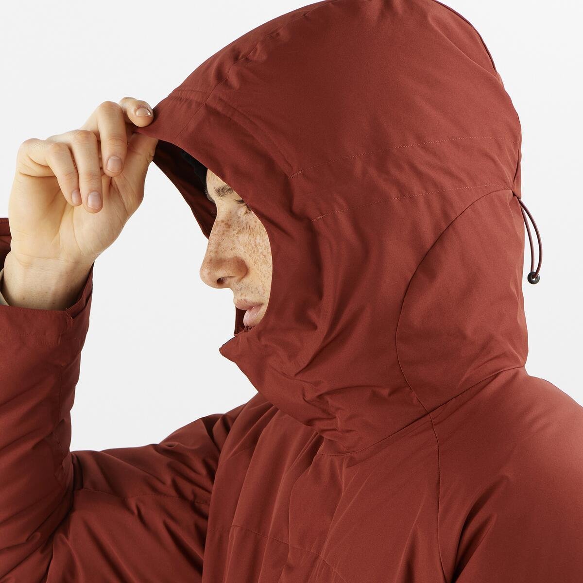 Bunda Salomon Outlife GTX Ins Jacket M - červená