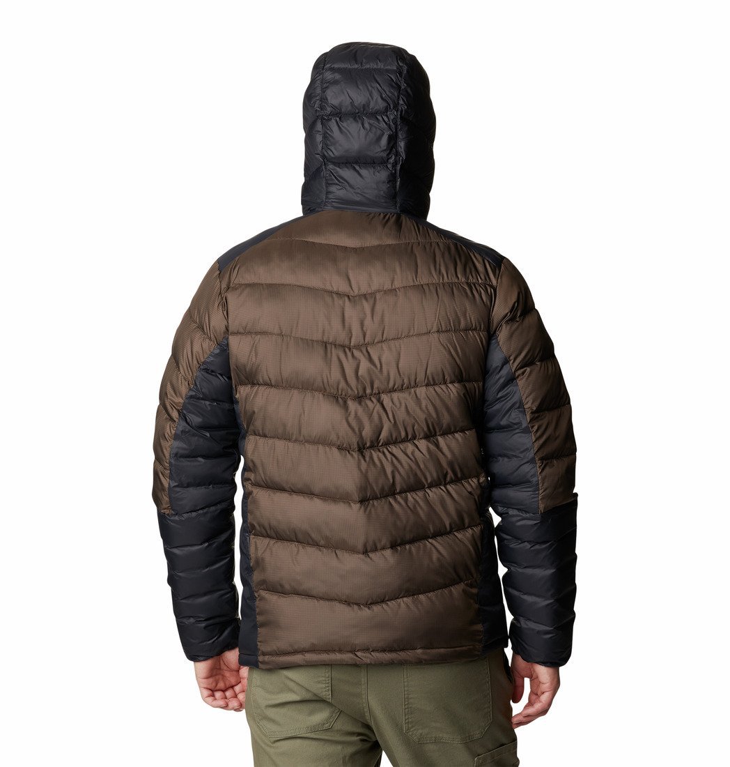 Bunda Columbia Labyrinth Loop™ Hooded Jacket M - hnedá/čierna