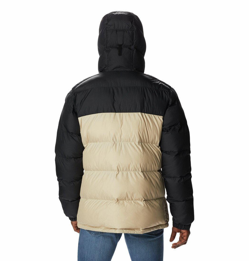 Bunda Columbia Pike Lake™ Hooded Jacket Man - čierna/béžová