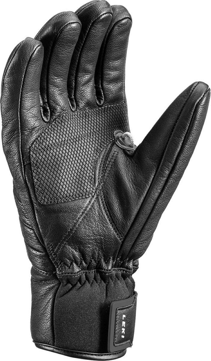 Zjazdové rukavice Leki Phoenix 3D - čierna