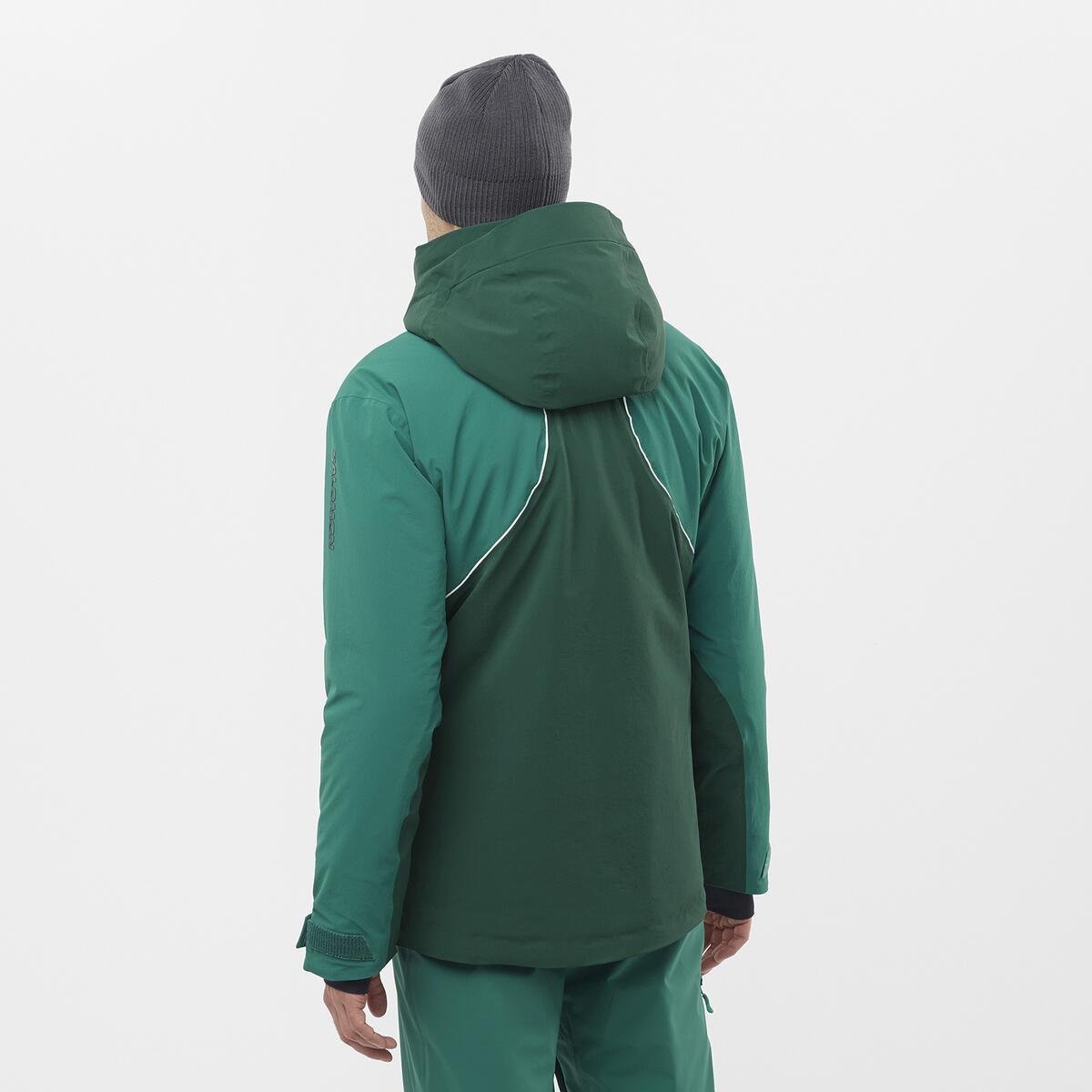 Bunda Salomon Brilliant Jacket M - zelená