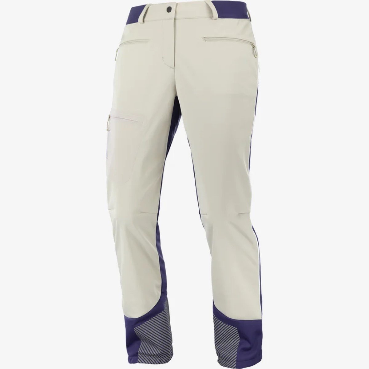 Nohavice Salomon MTN GTX® Softshell Pant W - biela/modrá