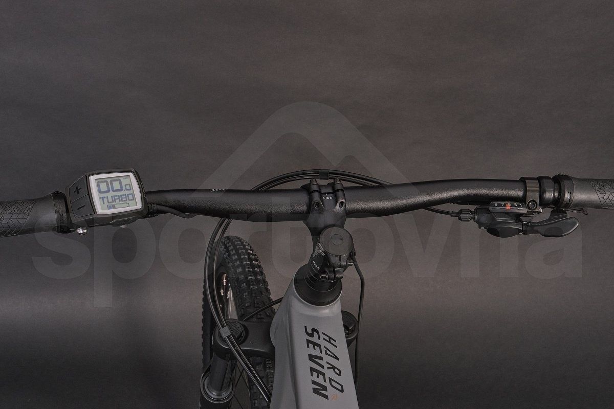 Testovací bicykel Haibike HardSeven 4 27,5" 400Wh - sivá/oranžová