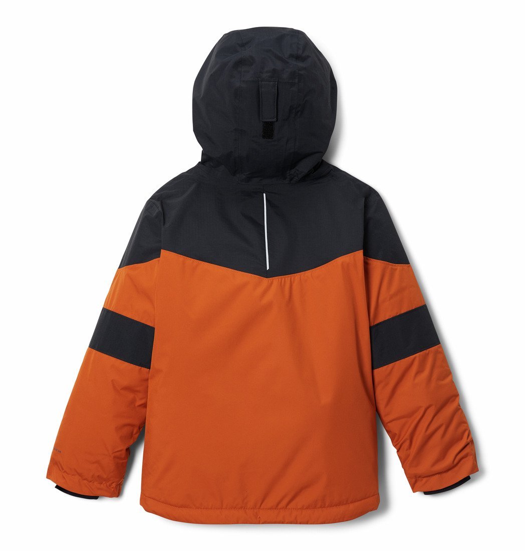Bunda Columbia Mighty Mogul™ II Jacket Jr - oranžová/čierna