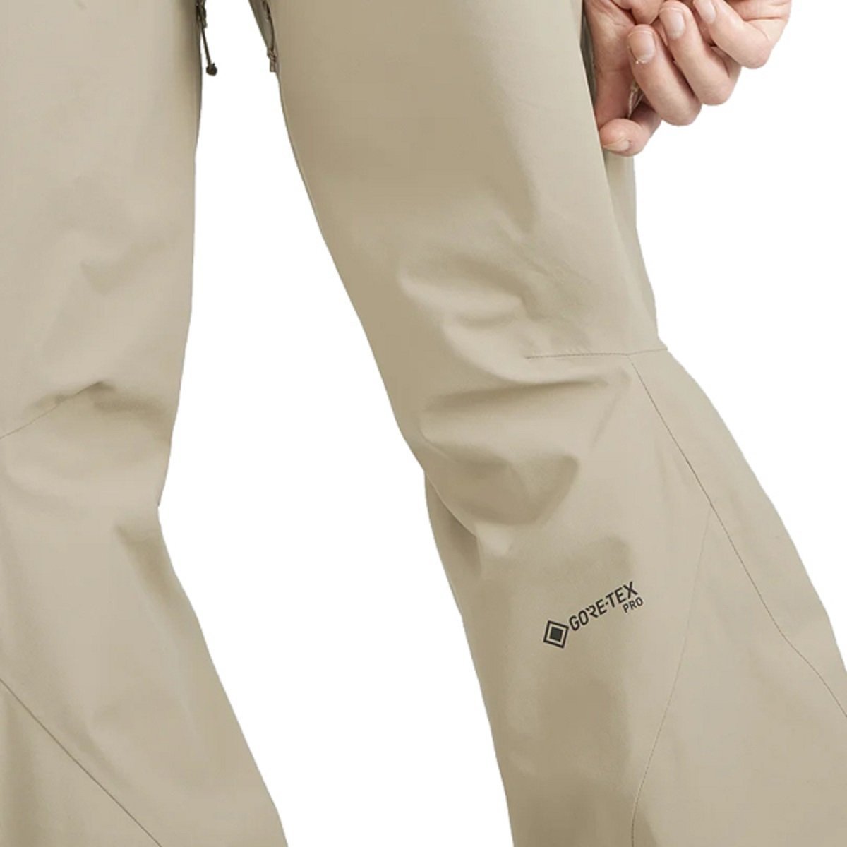 Lyžiarske nohavice Salomon S/Lab Qst GTX® Pro 3L Pant M - béžová