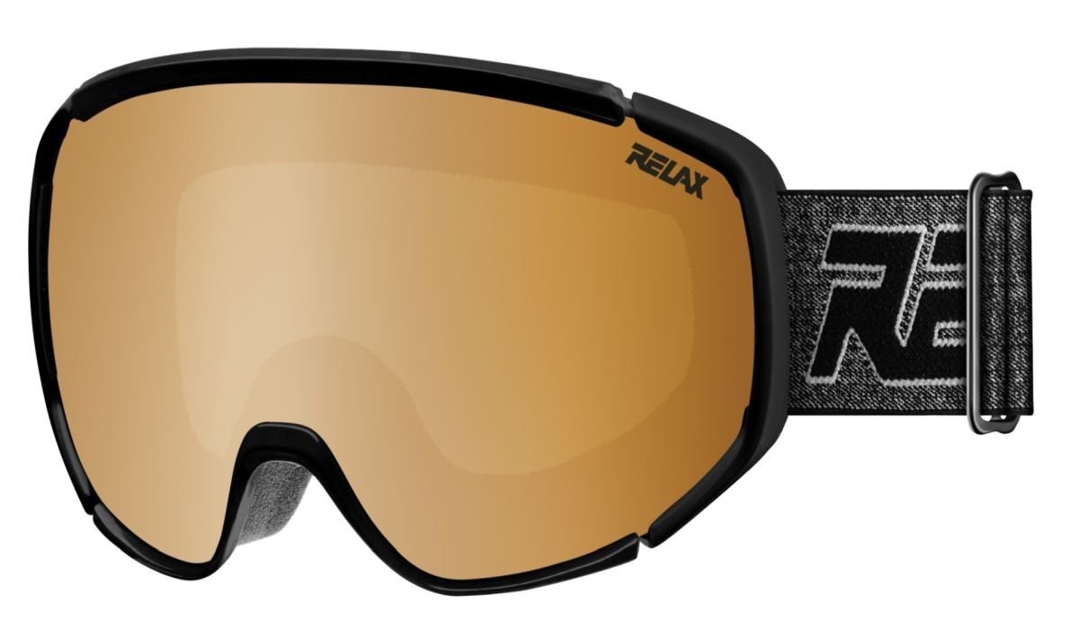 Lyžařské brýle Relax Prospector HTG74 Uni - černá_oranžová