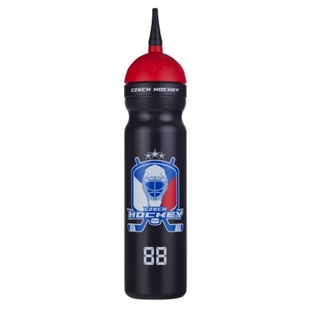 Fľaša Zdravá láhev Hokej (1L) - čierna