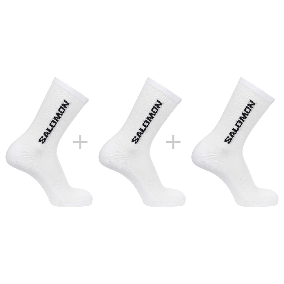 Ponožky Salomon Everyday Crew 3-pack - biela