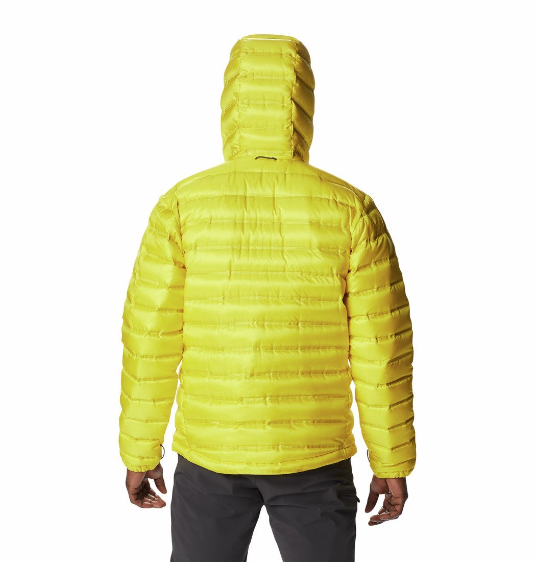 Bunda Columbia Pebble Peak™ Down Hooded Jacket M - žltá