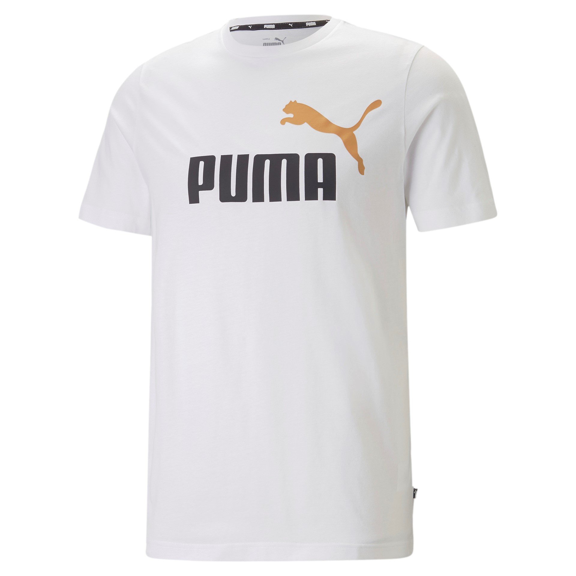Tričko Puma ESS+ 2 Col Logo Tee M - biela