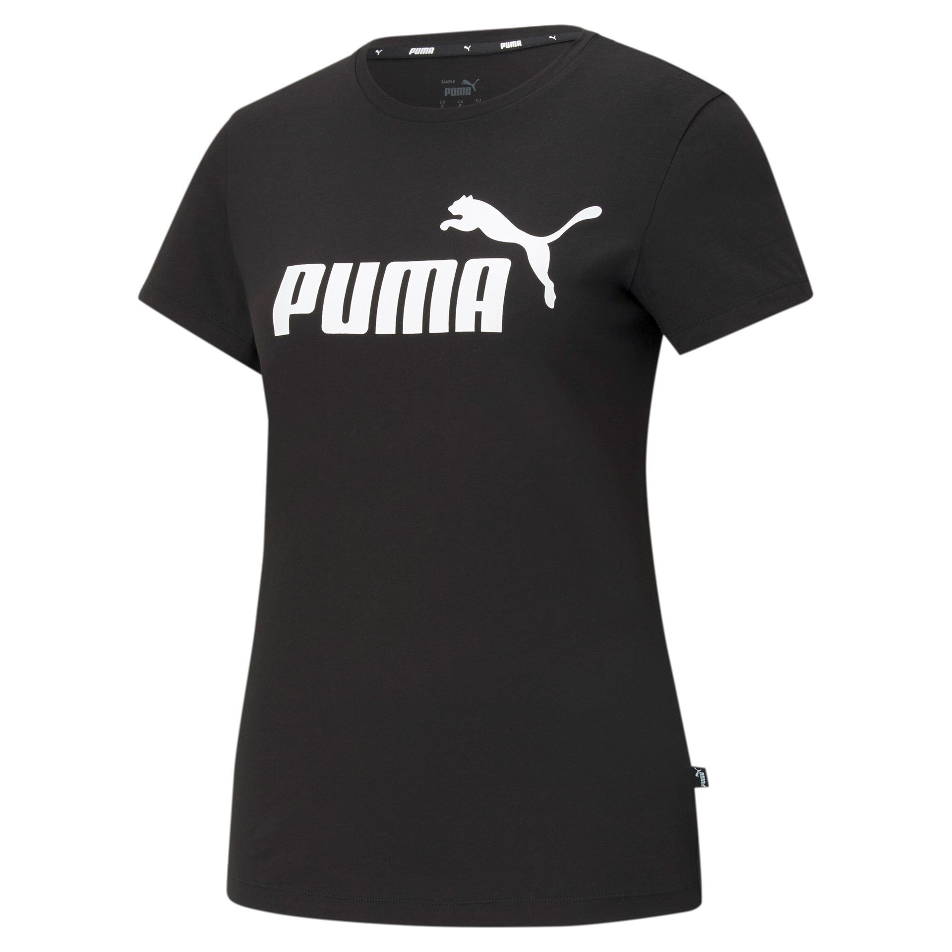 Tričko Puma ESS Logo Tee W - čierna