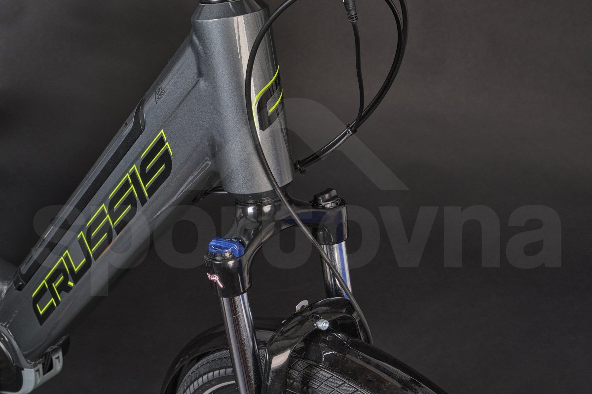 Elektrobicykel Crussis e-Country 7.8-S 27,5", 17,5Ah/630Wh - sivá