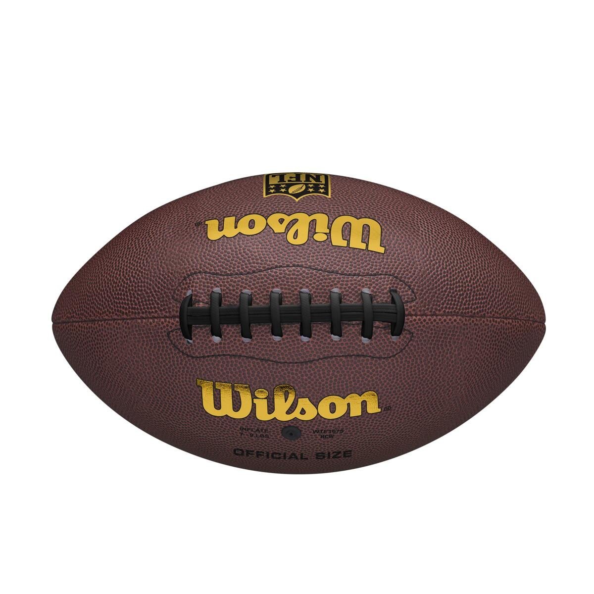 Lopta Wilson NFL Tailgate Fb Off - hnedá