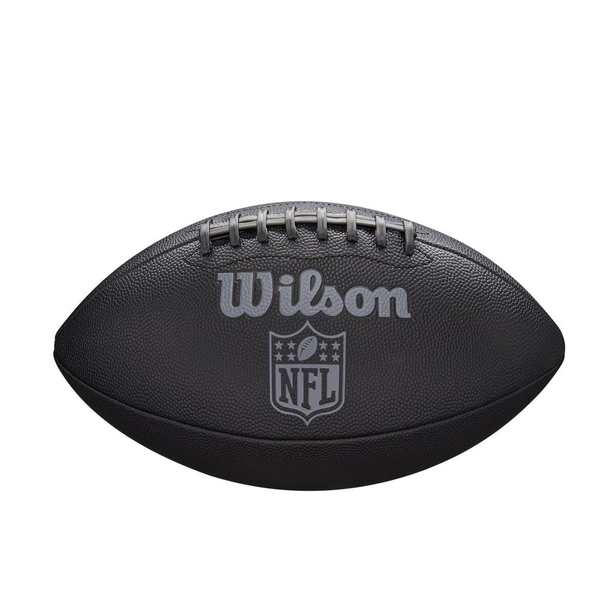 Lopta Wilson NFL Jet Black Sz Fb J - čierna