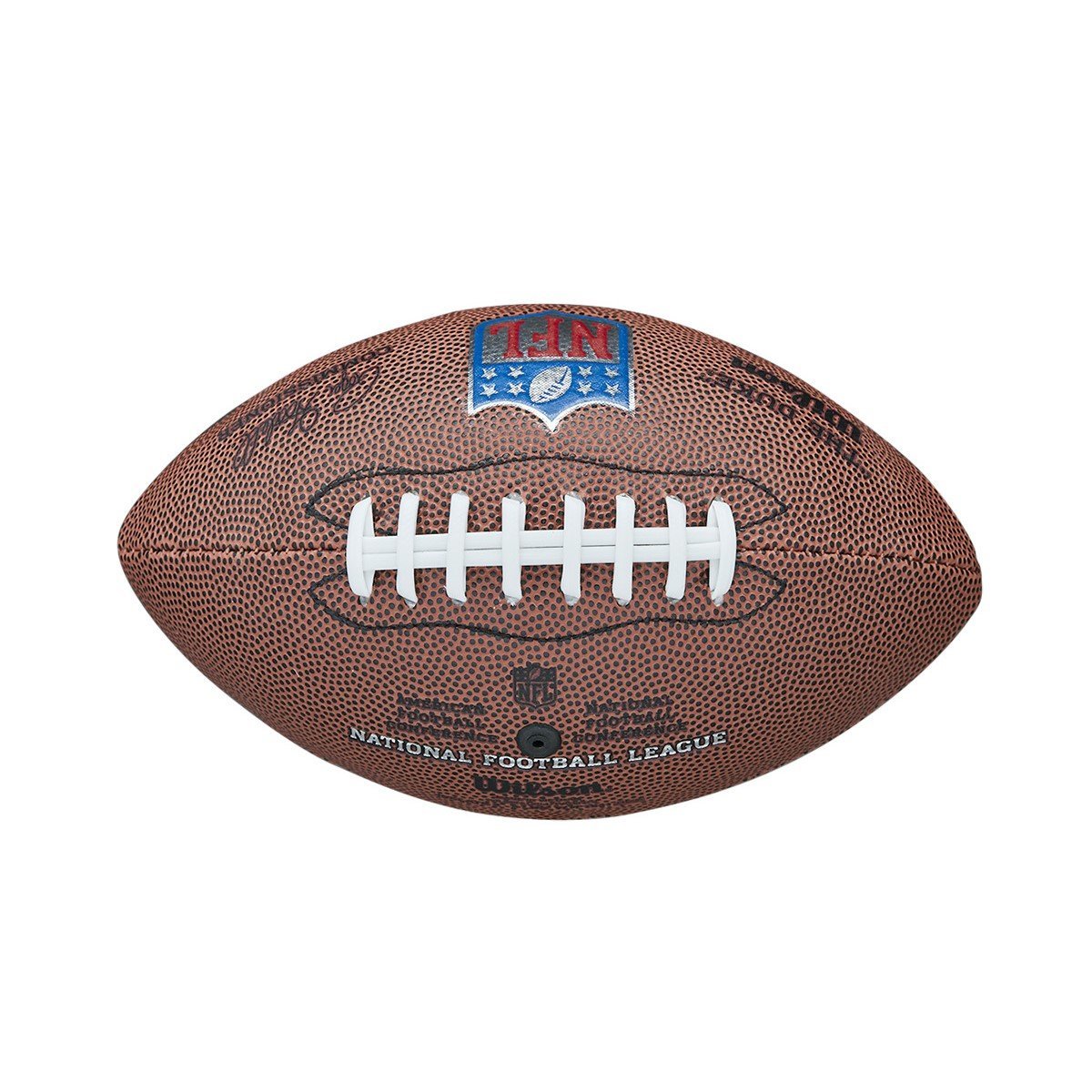 Lopta Wilson Mini NFL Logo Fb - hnedá