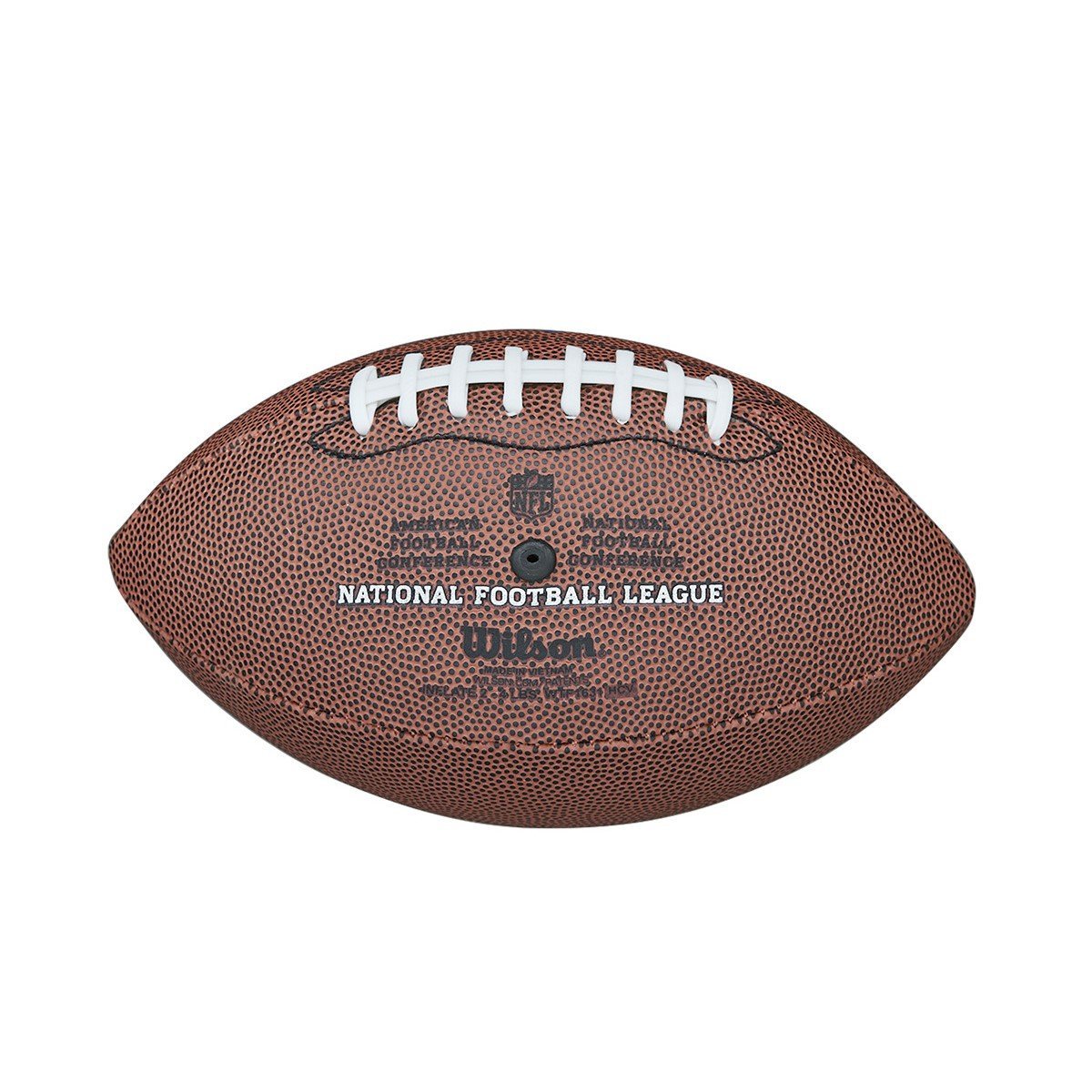 Lopta Wilson Mini NFL Logo Fb - hnedá